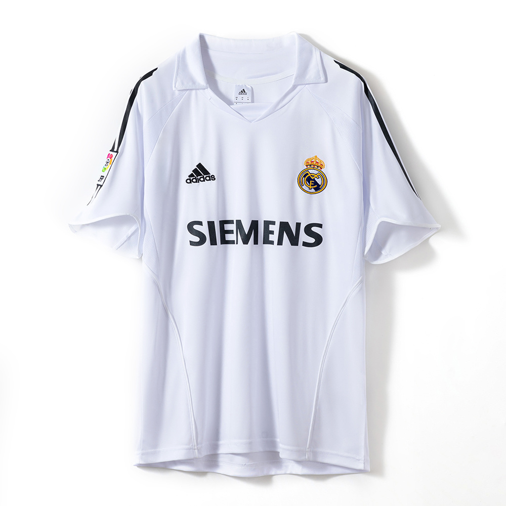 Real Madrid 2005/06 Home Retro Jersey – Vintage Replica Football Soccer Shirt – S–XXL