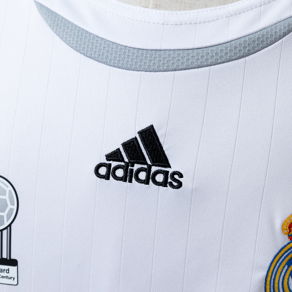 Real Madrid 2006/07 Home Long Sleeve Retro Jersey – Vintage Replica Football Soccer Shirt – S–XXL