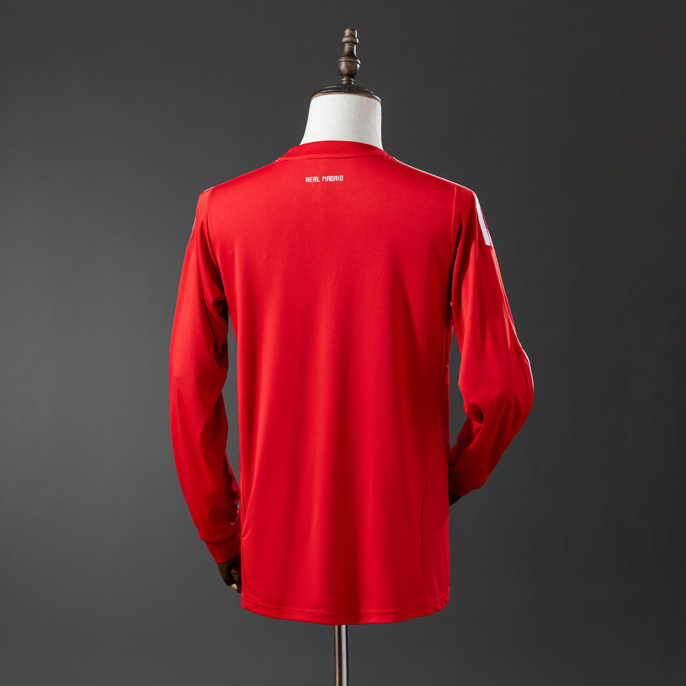 Real Madrid 2011/12 Second Away Long Sleeve Retro Jersey – Vintage Replica Football Soccer Shirt – S–XXL