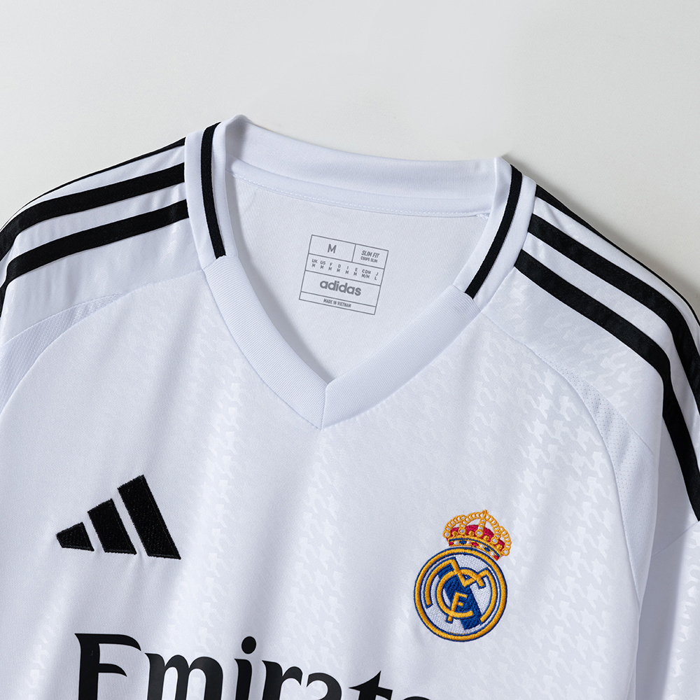 Real Madrid 24/25 Home Jersey – Replica Football Soccer Shirt – S–4XL