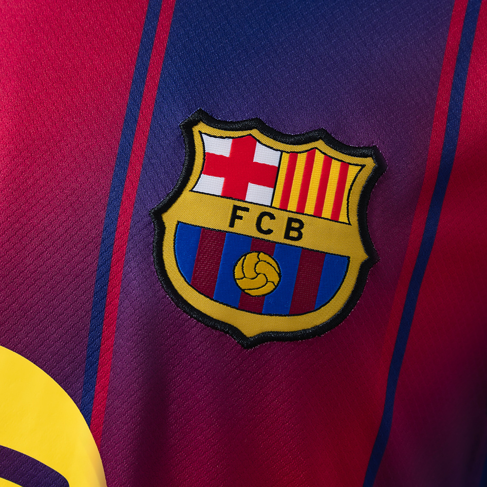 Barcelona 25/26 Home Long Sleeve Jersey – Replica Football Soccer Shirt – S–4XL