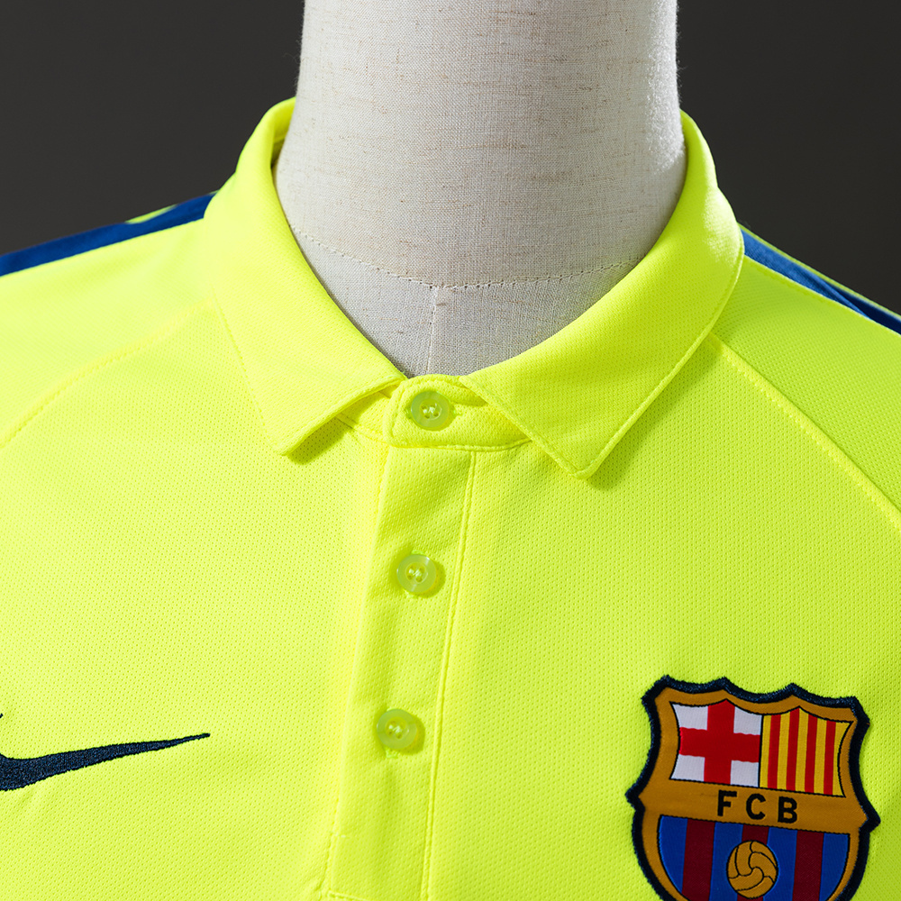 Barcelona 2014/15 Third Away Retro Jersey – Vintage Replica Football Soccer Shirt – S–XXL