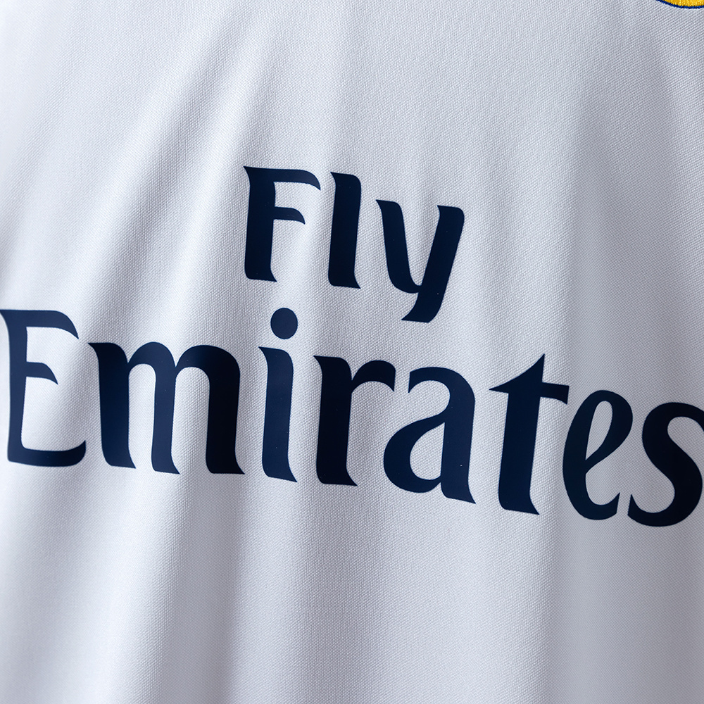 Real Madrid 2016/17 Home Retro Jersey – Vintage Replica Football Soccer Shirt – S–XXL