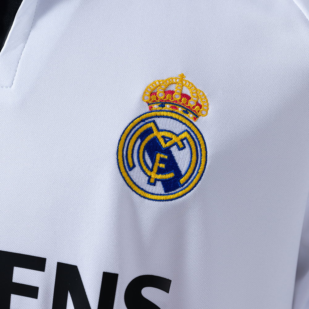 Real Madrid 2003/04 Home Retro Jersey – Vintage Replica Football Soccer Shirt – S–XXL