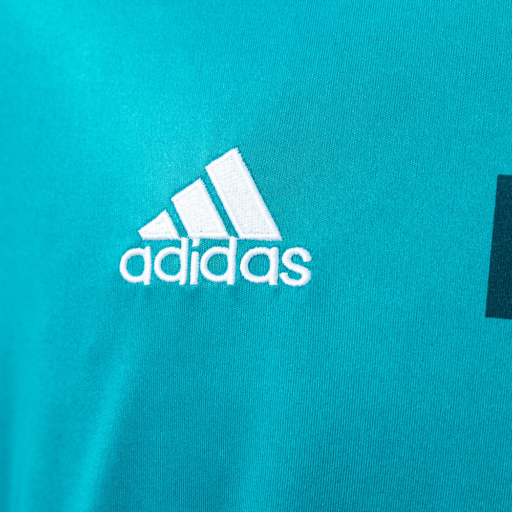 Real Madrid 2017/18 Second Away Long Sleeve Retro Jersey – Vintage Replica Football Soccer Shirt – S–XXL