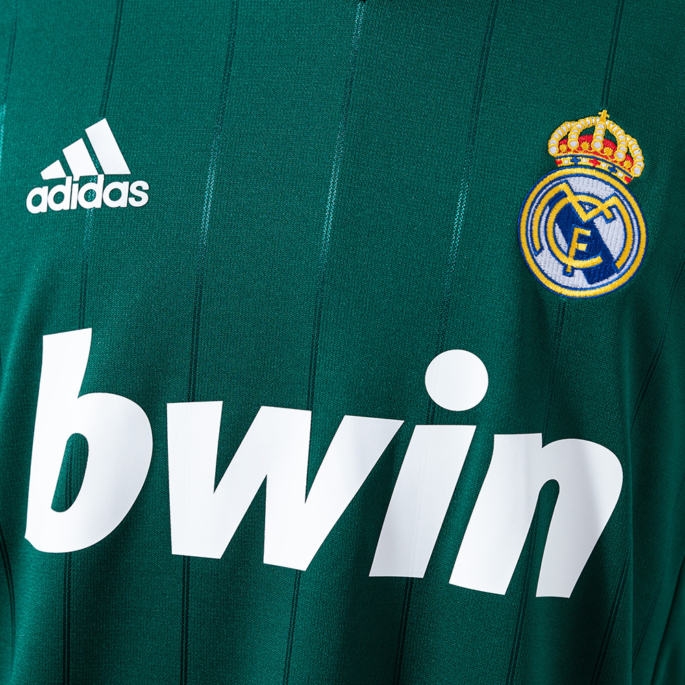 Real Madrid 2012/13 Second Away Long Sleeve Retro Jersey – Vintage Replica Football Soccer Shirt – S–XXL