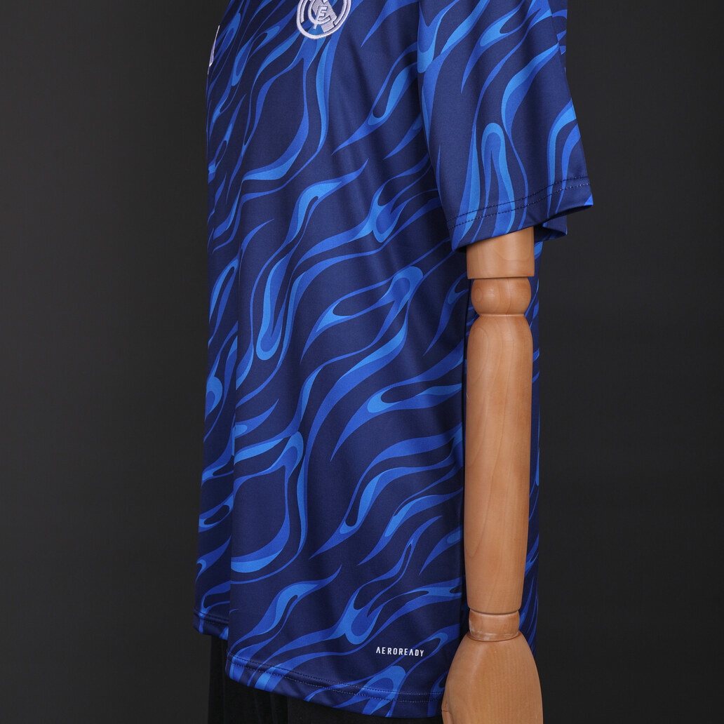 Real Madrid 25/26 Training Jersey Blue Jersey – Replica Football Soccer Shirt – S–4XL