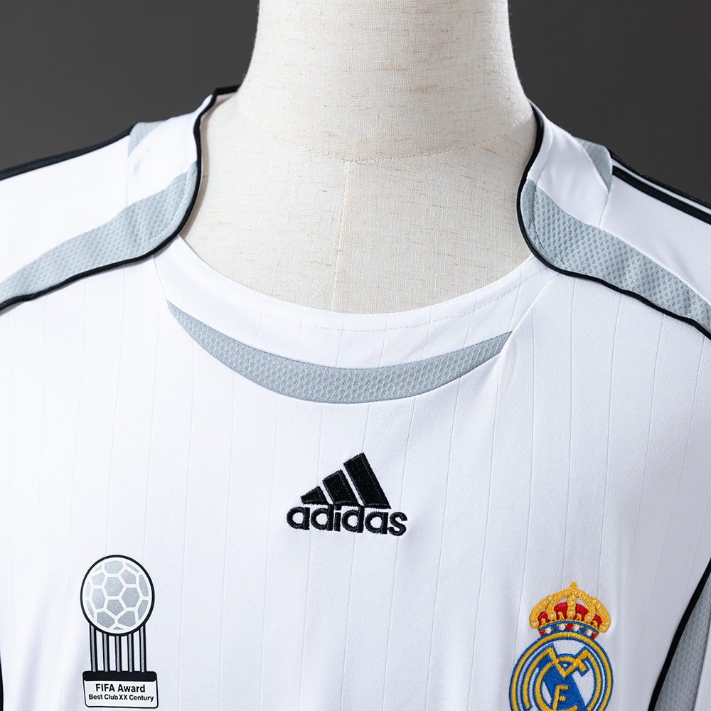 Real Madrid 2006/07 Home Retro Jersey – Vintage Replica Football Soccer Shirt – S–XXL