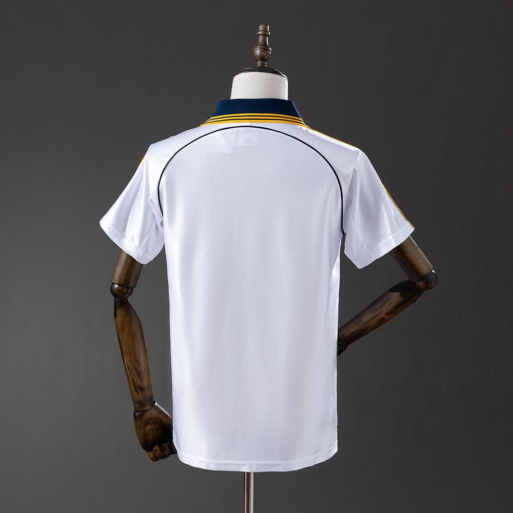 Real Madrid 1998/00 Home Retro Jersey – Vintage Replica Football Soccer Shirt – S–4XL