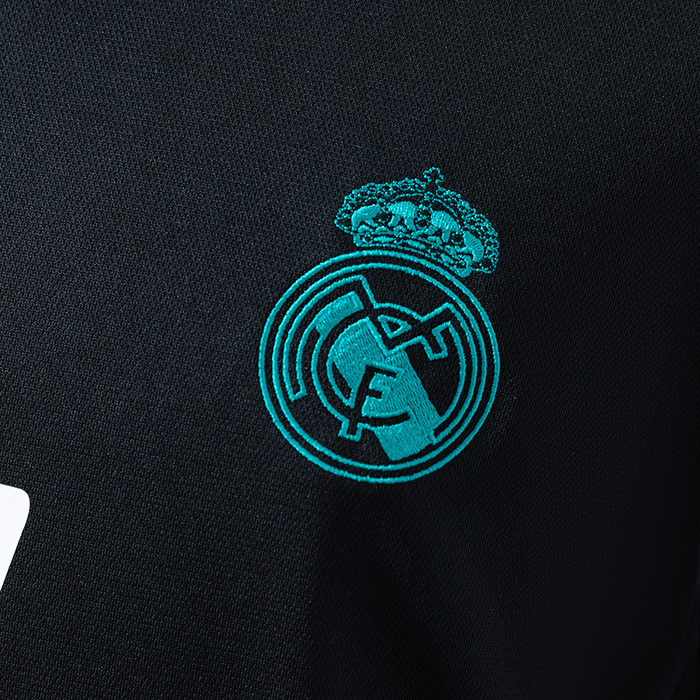 Real Madrid 2017/18 Away Retro Jersey – Vintage Replica Football Soccer Shirt – S–XXL