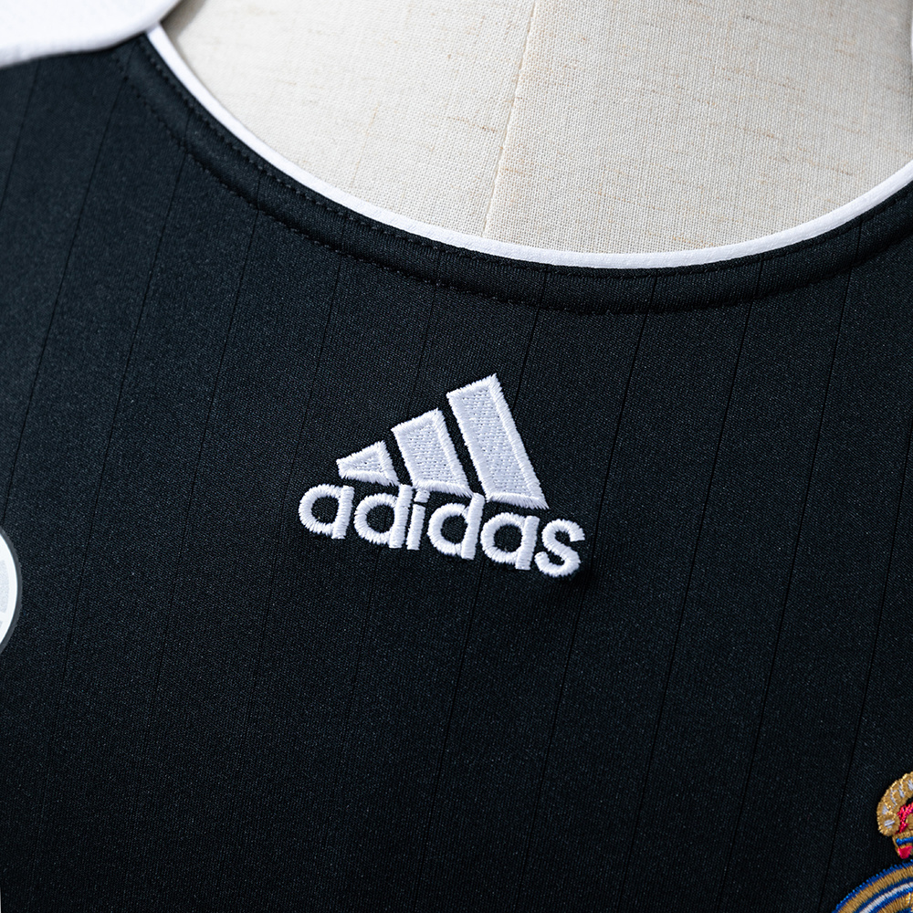 Real Madrid 2006/07 Second Away Long Sleeve Retro Jersey – Vintage Replica Football Soccer Shirt – S–XXL