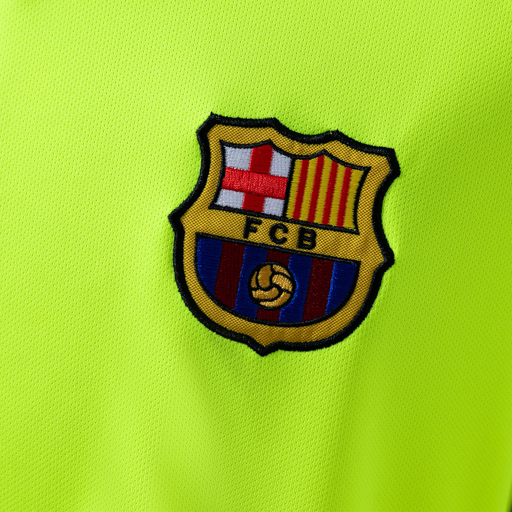 Barcelona 2005/06 Away Long Sleeve Retro Jersey – Vintage Replica Football Soccer Shirt – S–XXL