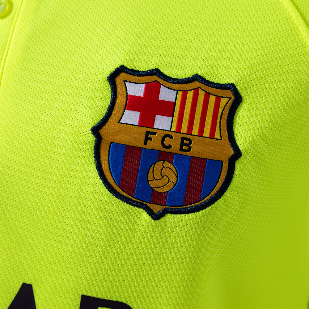 Barcelona 2014/15 Third Away Retro Jersey – Vintage Replica Football Soccer Shirt – S–XXL