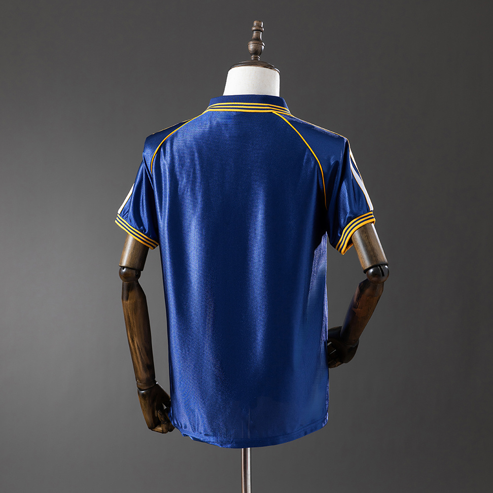 Real Madrid 1998/00 Second Away Retro Jersey – Vintage Replica Football Soccer Shirt – S–XXL