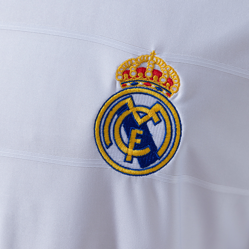 Real Madrid 2013/14 Home Long Sleeve Retro Jersey – Vintage Replica Football Soccer Shirt – S–XXL