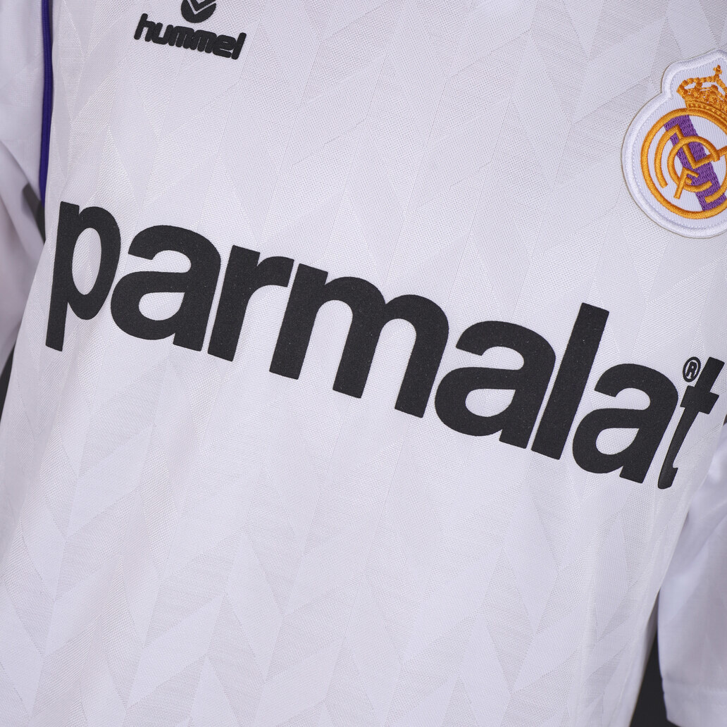 Real Madrid 1988 Home Retro Jersey – Vintage Replica Football Soccer Shirt – S–XXL