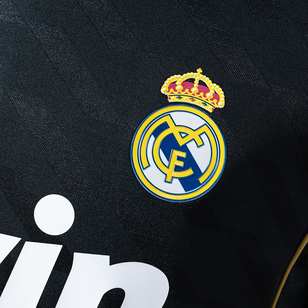 Real Madrid 2011/12 Away Retro Long Sleeve Jersey – Vintage Replica Football Soccer Shirt – S–XXL