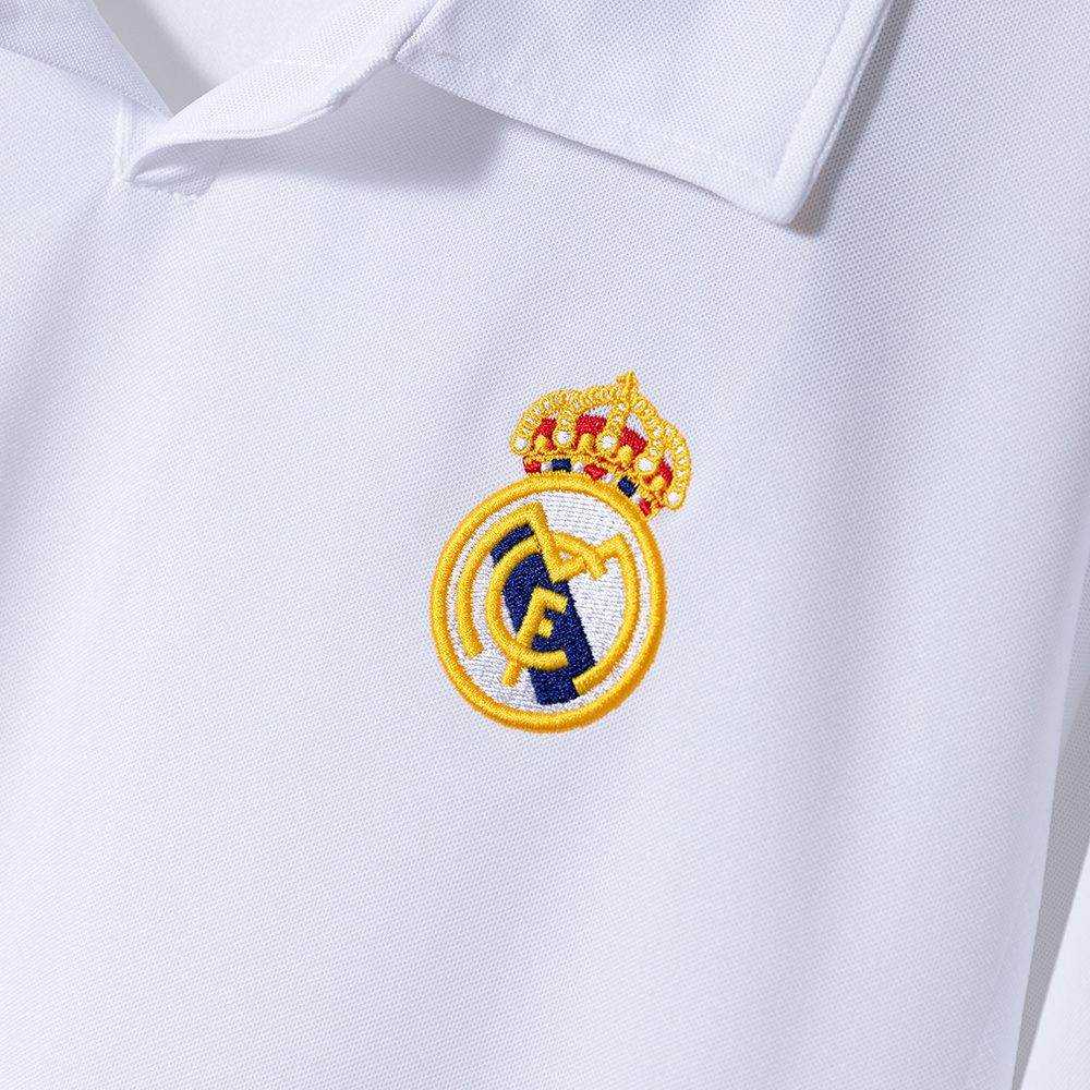 Real Madrid 2001/02 Home (UEFA Champions League) Retro Jersey – Vintage Replica Football Soccer Shirt – S–XXL