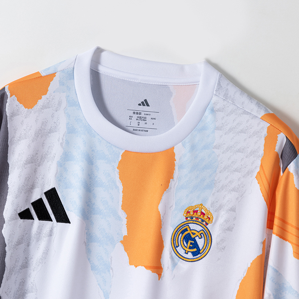 Real Madrid 24/25 Pre-Match Jersey – Replica Football Soccer Shirt – S–4XL