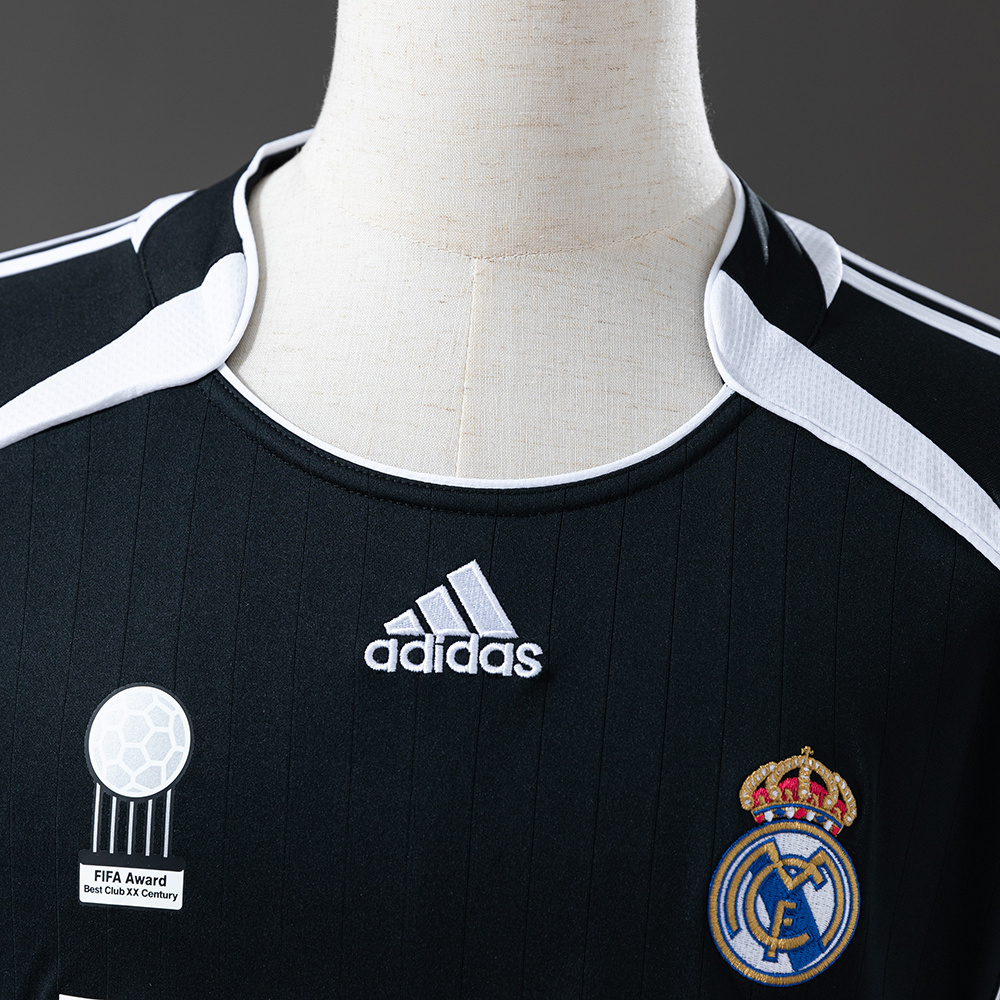 Real Madrid 2006/07 Second Away Long Sleeve Retro Jersey – Vintage Replica Football Soccer Shirt – S–XXL