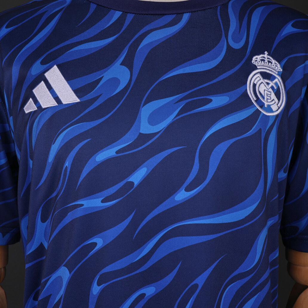 Real Madrid 25/26 Training Jersey Blue Jersey – Replica Football Soccer Shirt – S–4XL