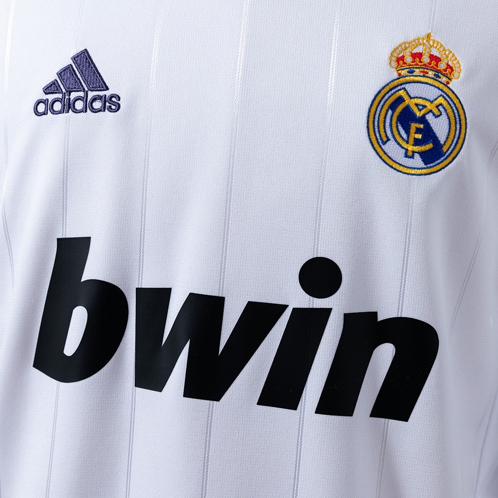 Real Madrid 2012/13 Home Long Sleeve Retro Jersey – Vintage Replica Football Soccer Shirt – S–XXL
