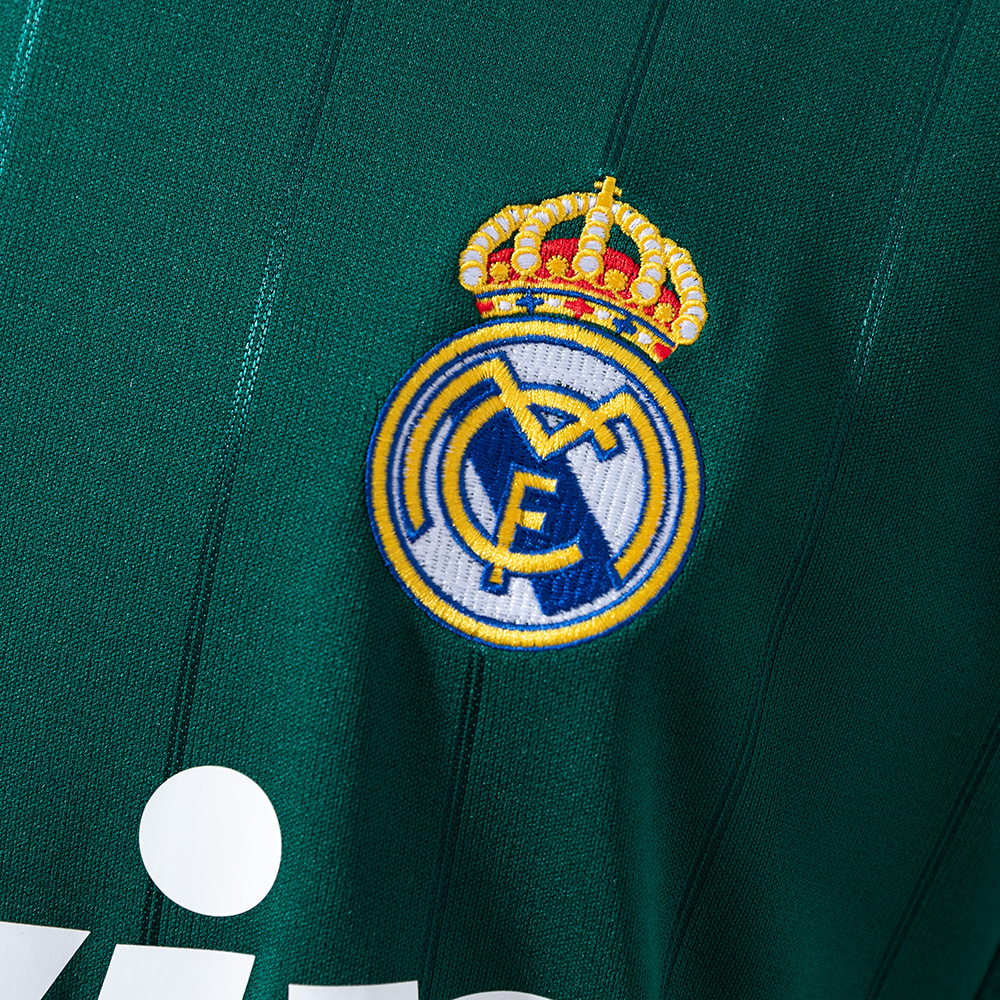 Real Madrid 2012/13 Second Away Long Sleeve Retro Jersey – Vintage Replica Football Soccer Shirt – S–XXL