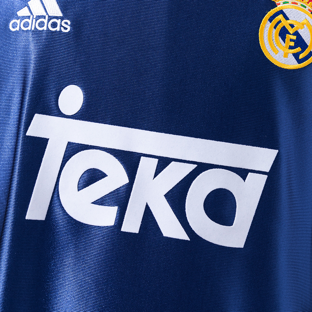 Real Madrid 1998/00 Second Away Retro Jersey – Vintage Replica Football Soccer Shirt – S–XXL