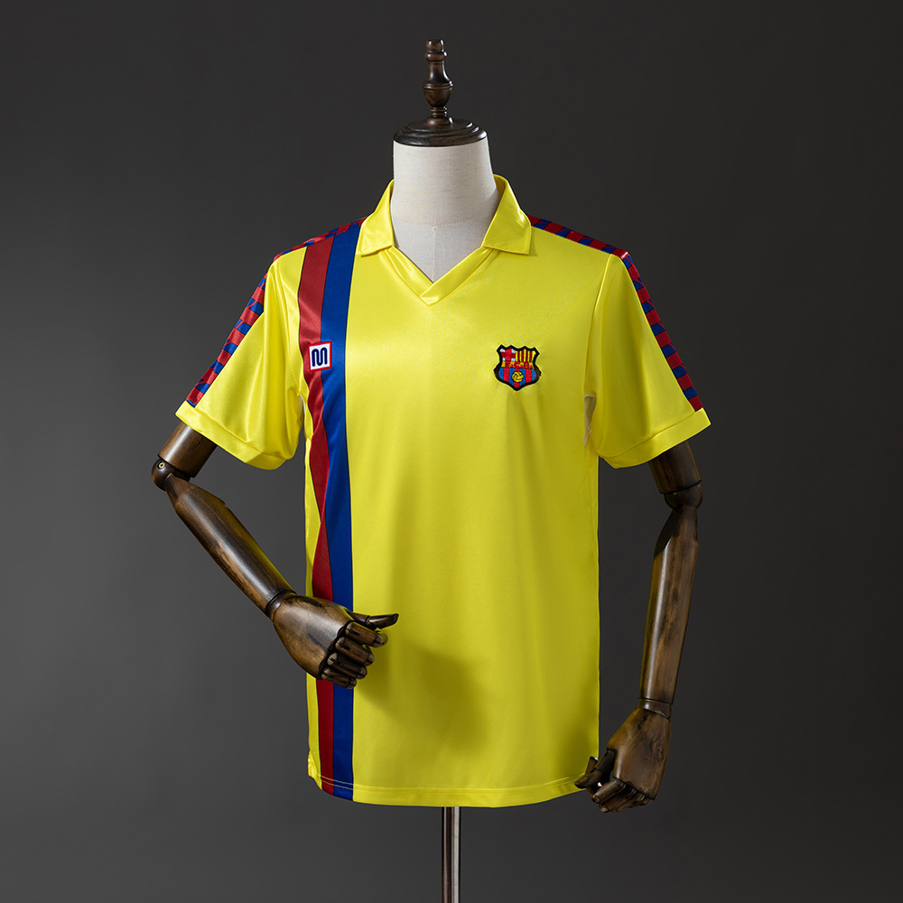 Barcelona 1982/84 Away Retro Jersey – Vintage Replica Football Soccer Shirt – S–XXL