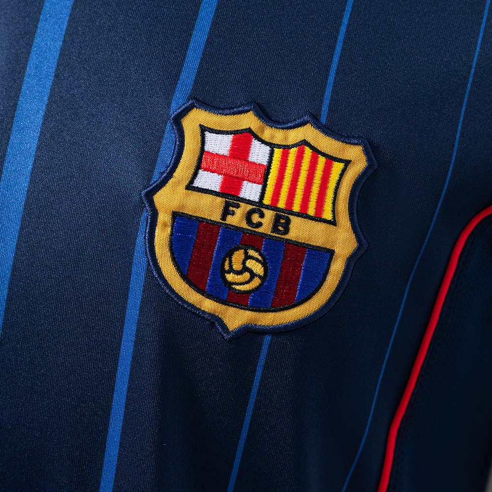 Barcelona 2004/05 Away Retro Jersey – Vintage Replica Football Soccer Shirt – S–XXL