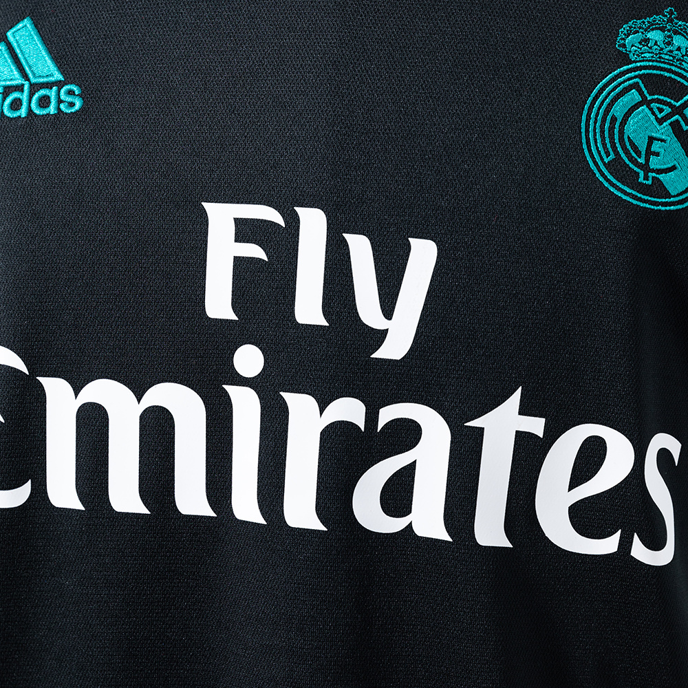 Real Madrid 2017/18 Away Retro Jersey – Vintage Replica Football Soccer Shirt – S–XXL