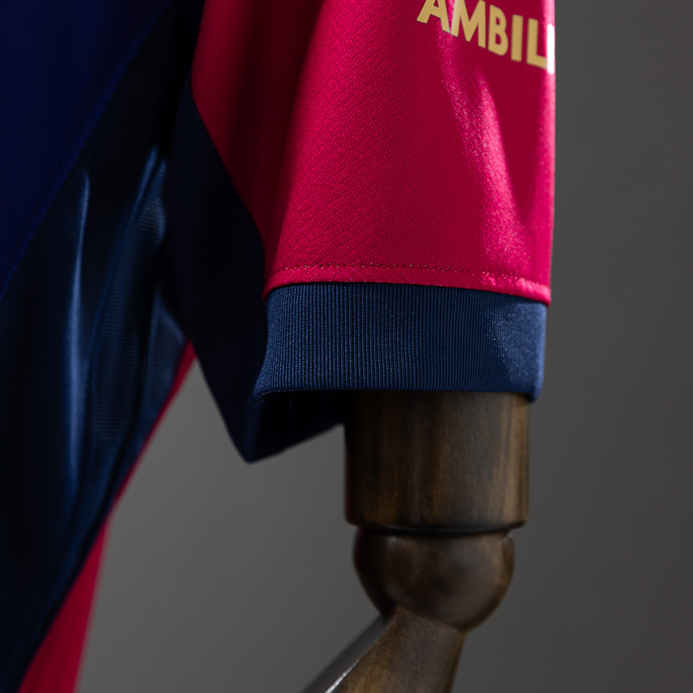 Barcelona 24/25 Home x TRAVIS SCOTT Limited Edition Jersey – Vintage Replica Football Soccer Shirt – Size S–4XL