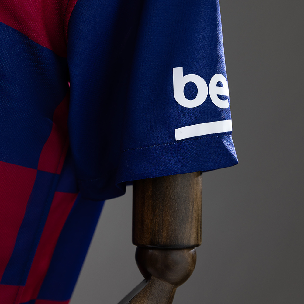 Barcelona 2019/20 Home Retro Jersey – Vintage Replica Football Soccer Shirt – Size S–XXL