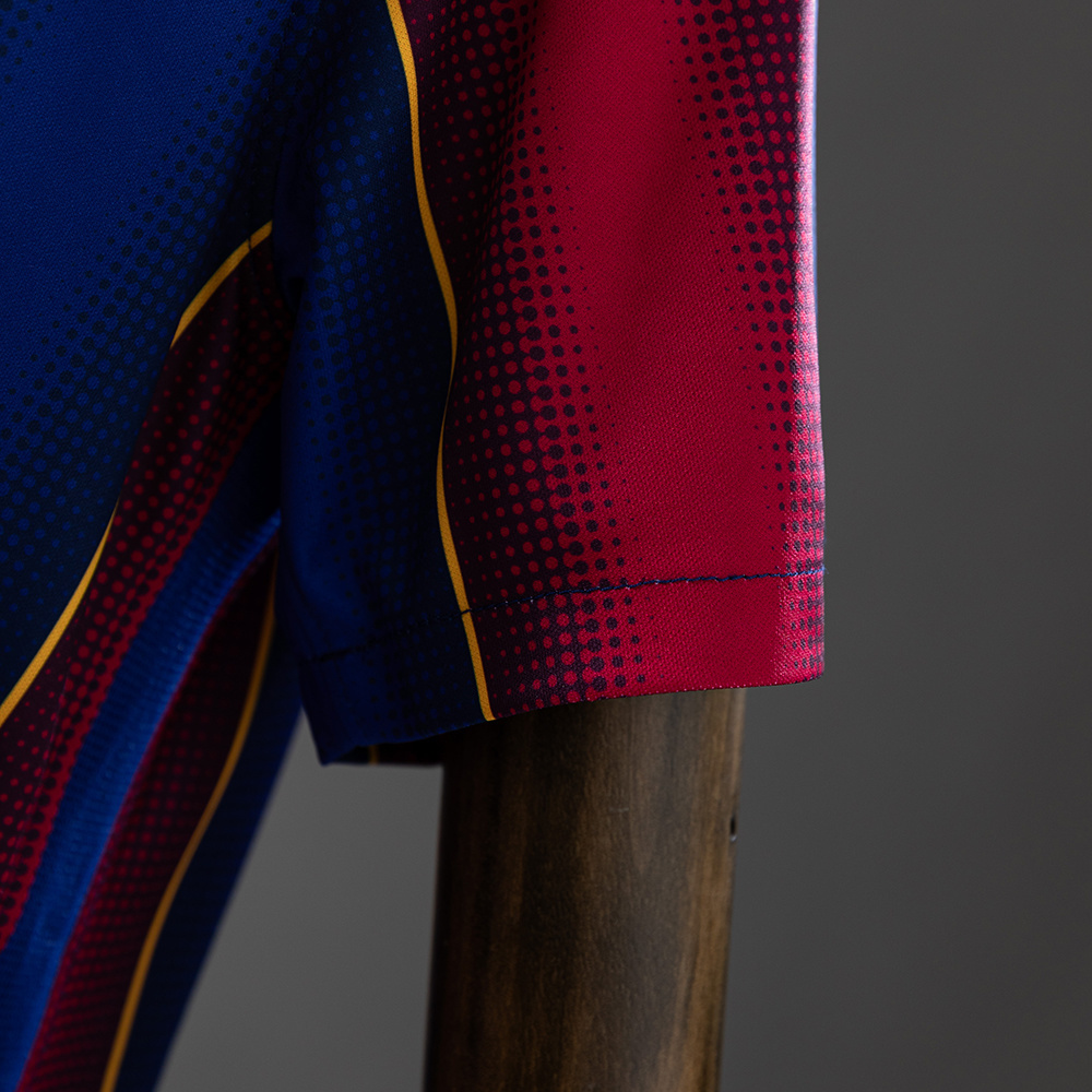 Barcelona 2020/21 Home Retro Jersey – Vintage Replica Football Soccer Shirt – Size S–XXL