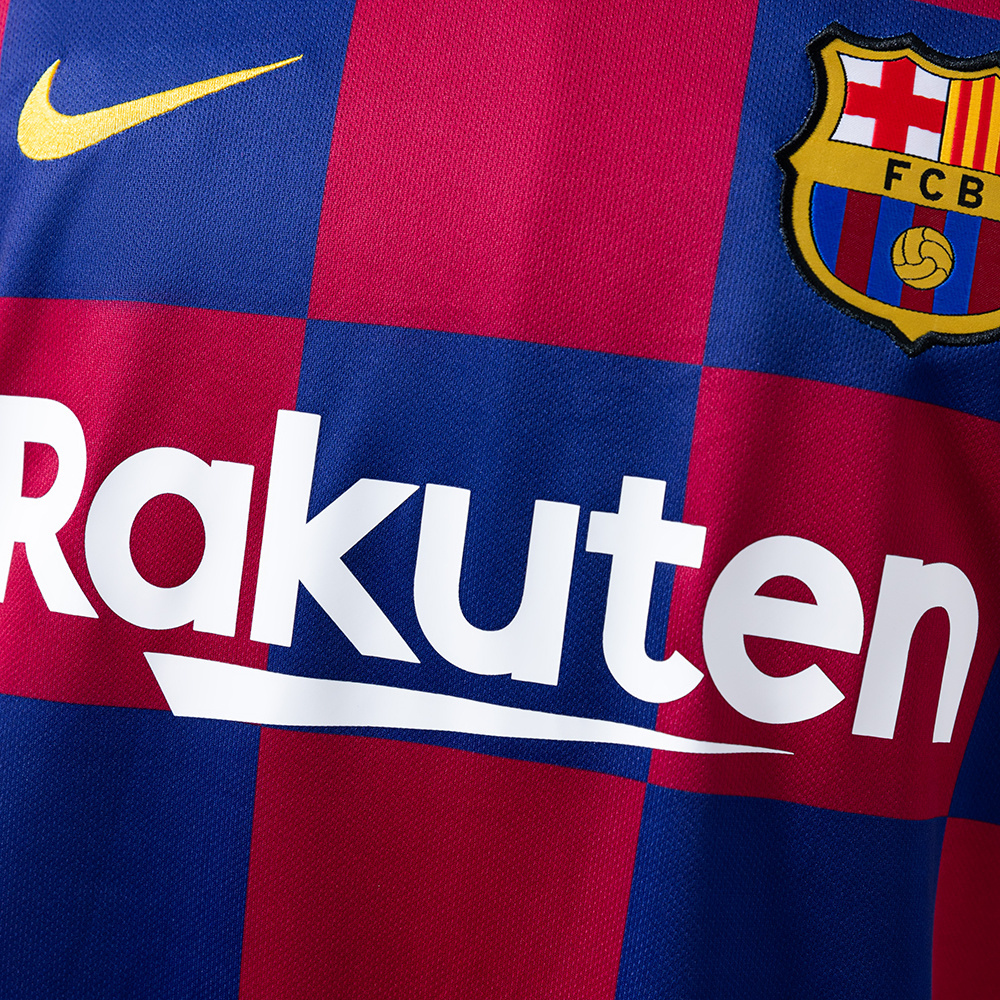 Barcelona 2019/20 Home Retro Jersey – Vintage Replica Football Soccer Shirt – Size S–XXL