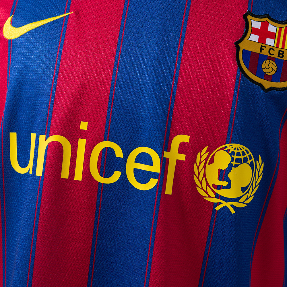 Barcelona 2009/10 Home Retro Jersey – Vintage Replica Football Soccer Shirt – Size S–XXL