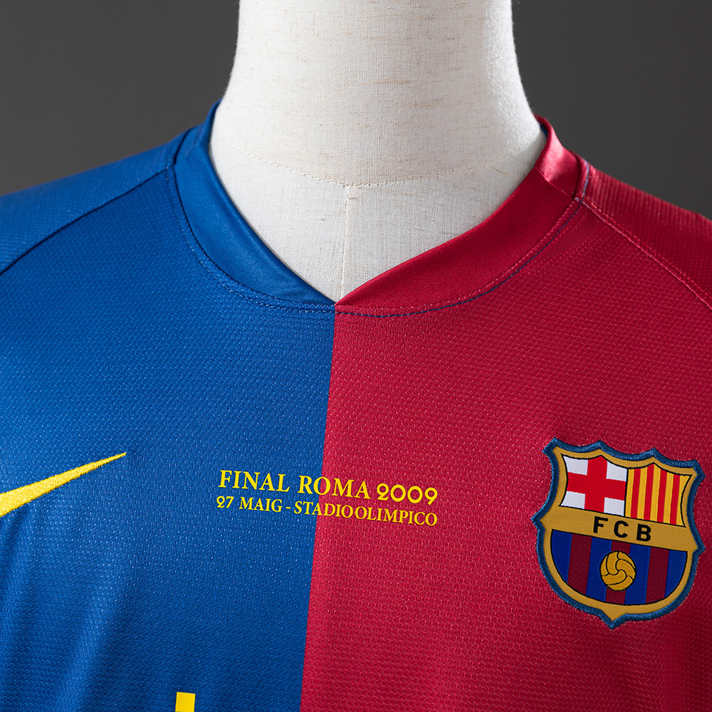 Barcelona 2008/09 Home Retro Jersey – Vintage Replica Football Soccer Shirt – Size S–XXL