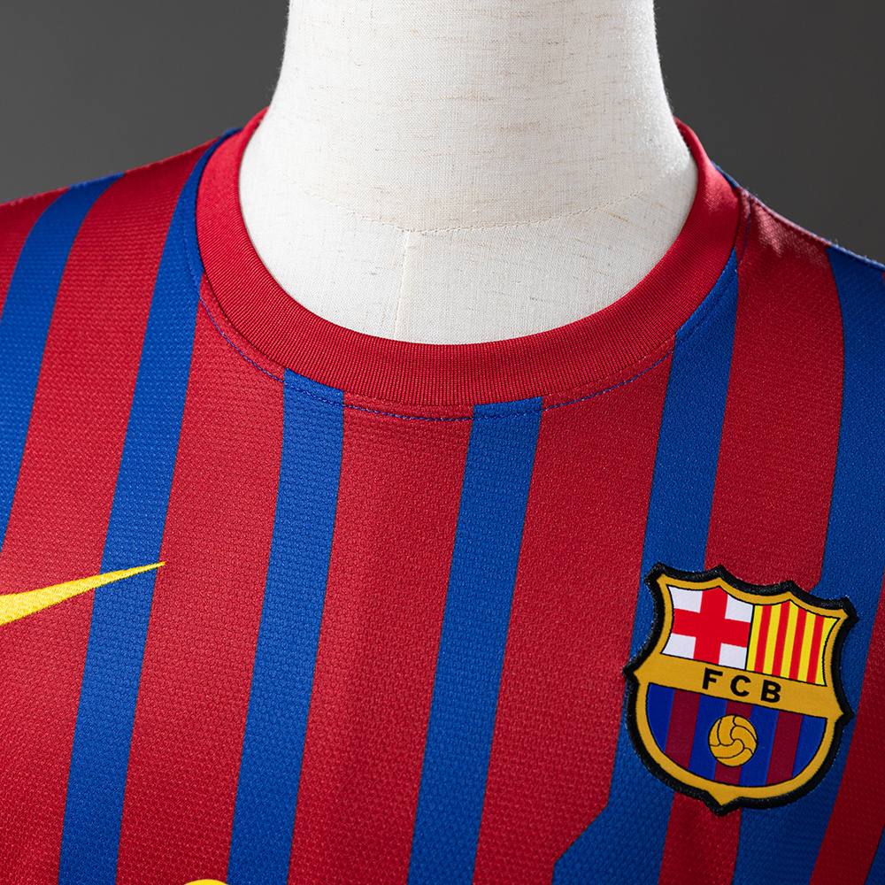 Barcelona 2011/12 Home Retro Jersey – Vintage Replica Football Soccer Shirt – Size S–4XL