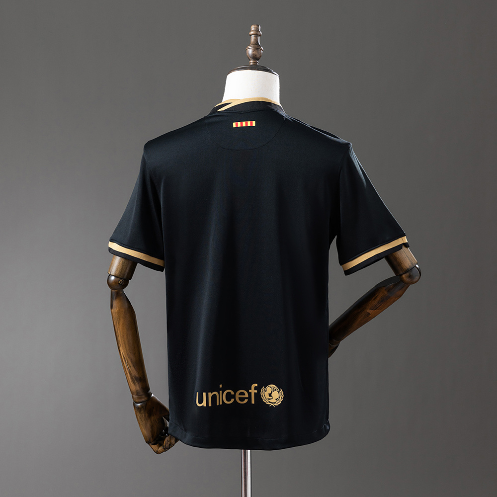 Barcelona 2020/21 Away Retro Jersey – Vintage Replica Football Soccer Shirt – Size S–XXL