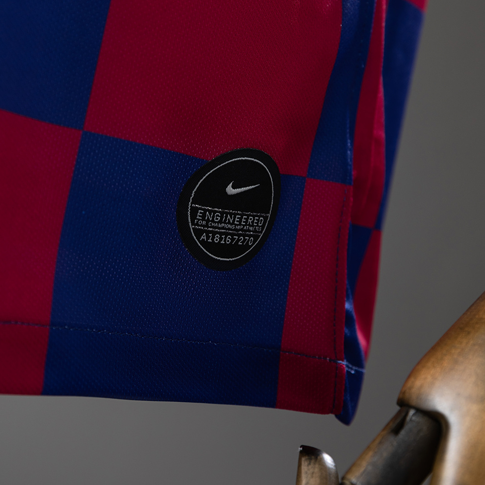 Barcelona 2019/20 Home Retro Jersey – Vintage Replica Football Soccer Shirt – Size S–XXL