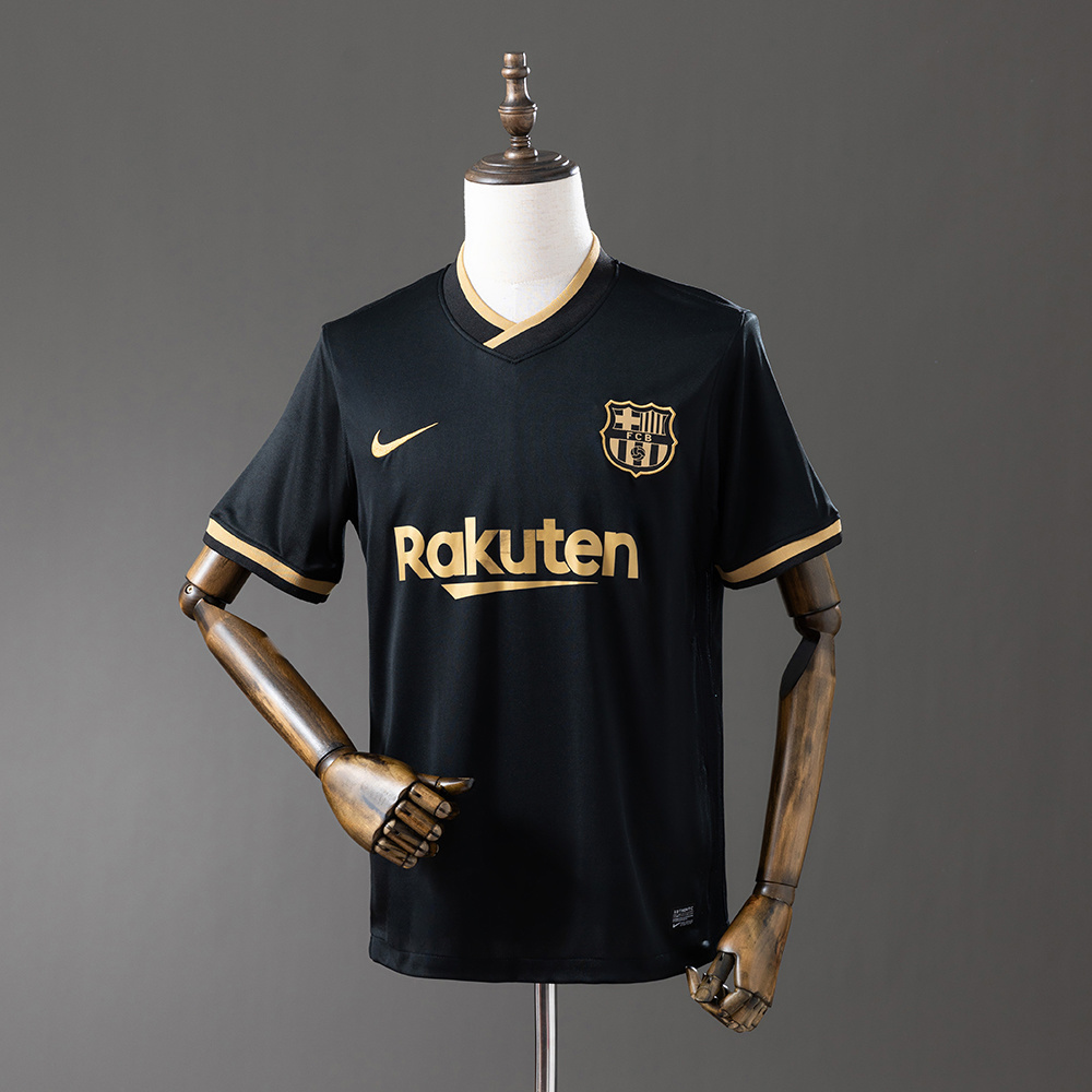 Barcelona 2020/21 Away Retro Jersey – Vintage Replica Football Soccer Shirt – Size S–XXL