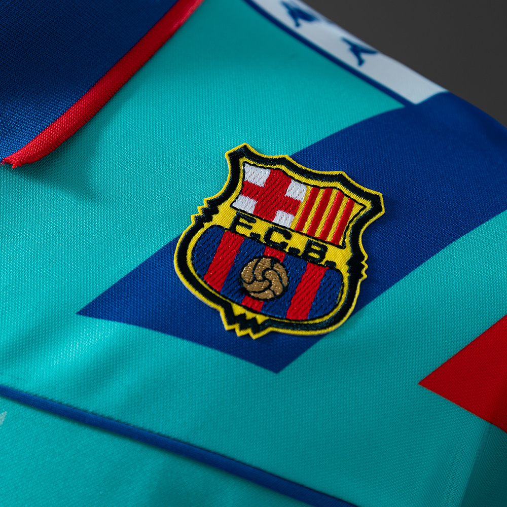 Barcelona 1992/95 Away Retro Jersey – Vintage Replica Football Soccer Shirt – Size S–XXL
