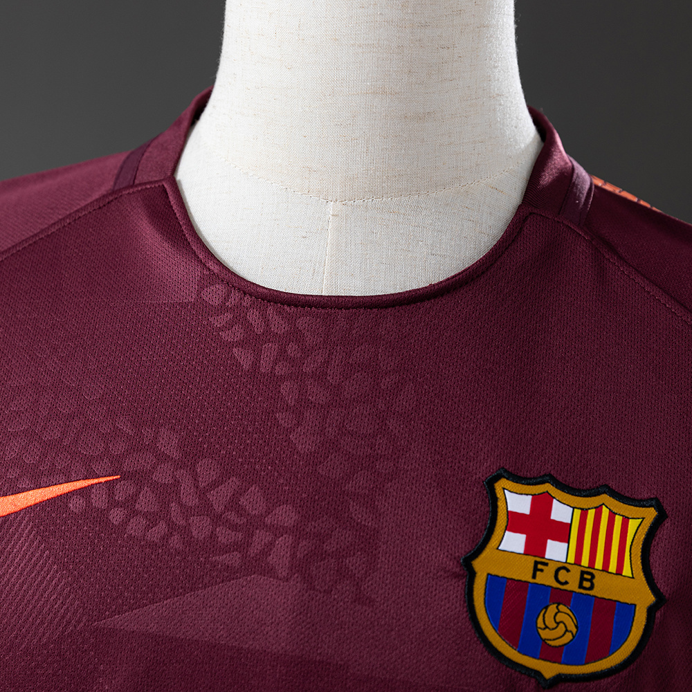 Barcelona 2017/18 Second Away Retro Jersey – Vintage Replica Football Soccer Shirt – Size S–XXL