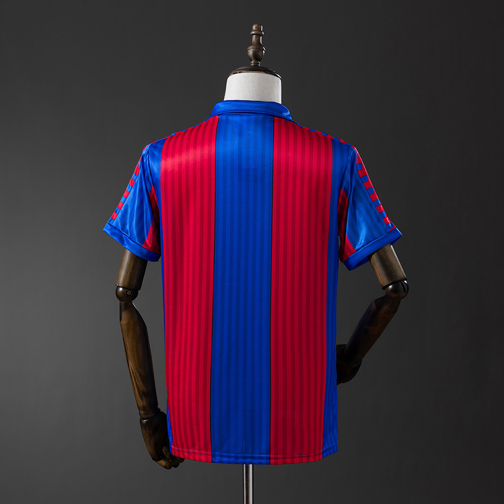 Barcelona 1989/92 Home Retro Jersey – Vintage Replica Football Soccer Shirt – Size S–XXL