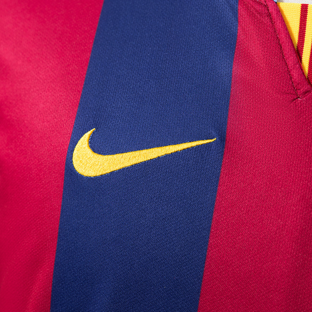 Barcelona 2014/15 Home Retro Jersey – Vintage Replica Football Soccer Shirt – Size S–XXL