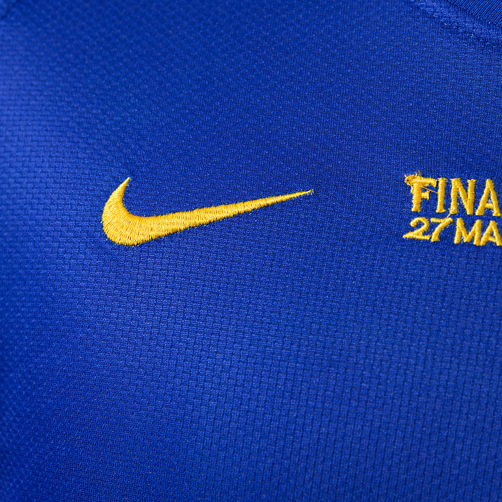 Barcelona 2008/09 Home Long Sleeve Retro Jersey – Vintage Replica Football Soccer Shirt – Size S–XXL