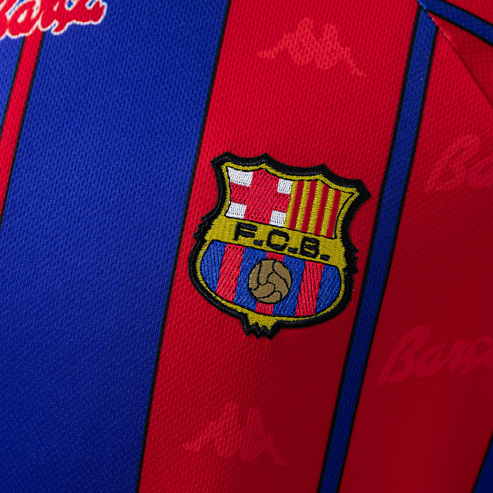 Barcelona 1997/98 Home Retro Jersey – Vintage Replica Football Soccer Shirt – Size S–XXL