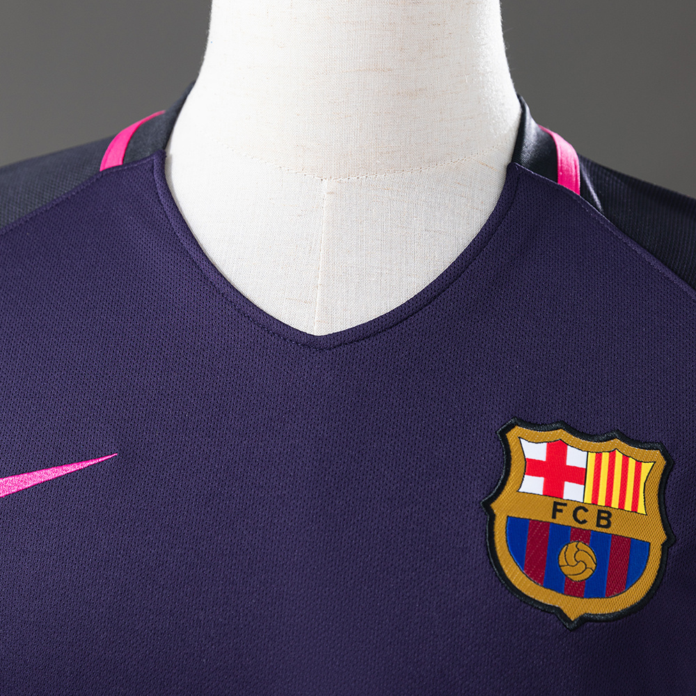 Barcelona 2016/17 Away Retro Jersey – Vintage Replica Football Soccer Shirt – Size S–XXL