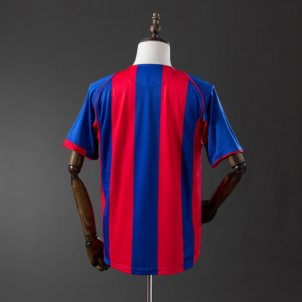 Barcelona 2004/05 Home Retro Jersey – Vintage Replica Football Soccer Shirt – Size S–XXL