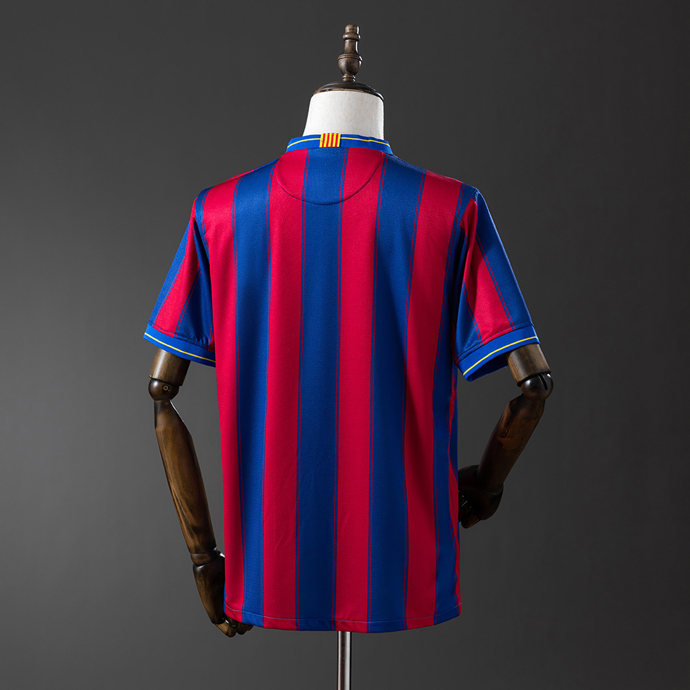 Barcelona 2009/10 Home Retro Jersey – Vintage Replica Football Soccer Shirt – Size S–XXL